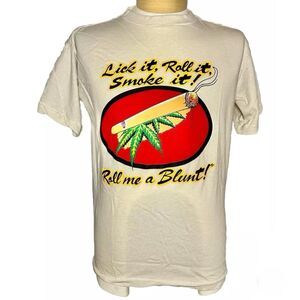 Super Rare Vintage Phillies Blunt Single Stitch Weed T Shirt